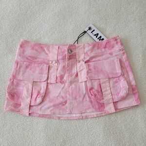 I.AM.GIA Eydis cargo mini skirt XXS NWT